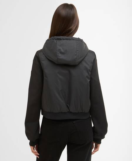 Equinox Quilted Sweatshirt Black