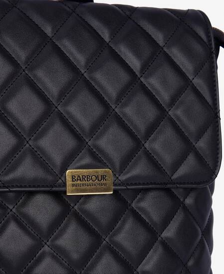 Quilted Hoxton Backpack Classic Black