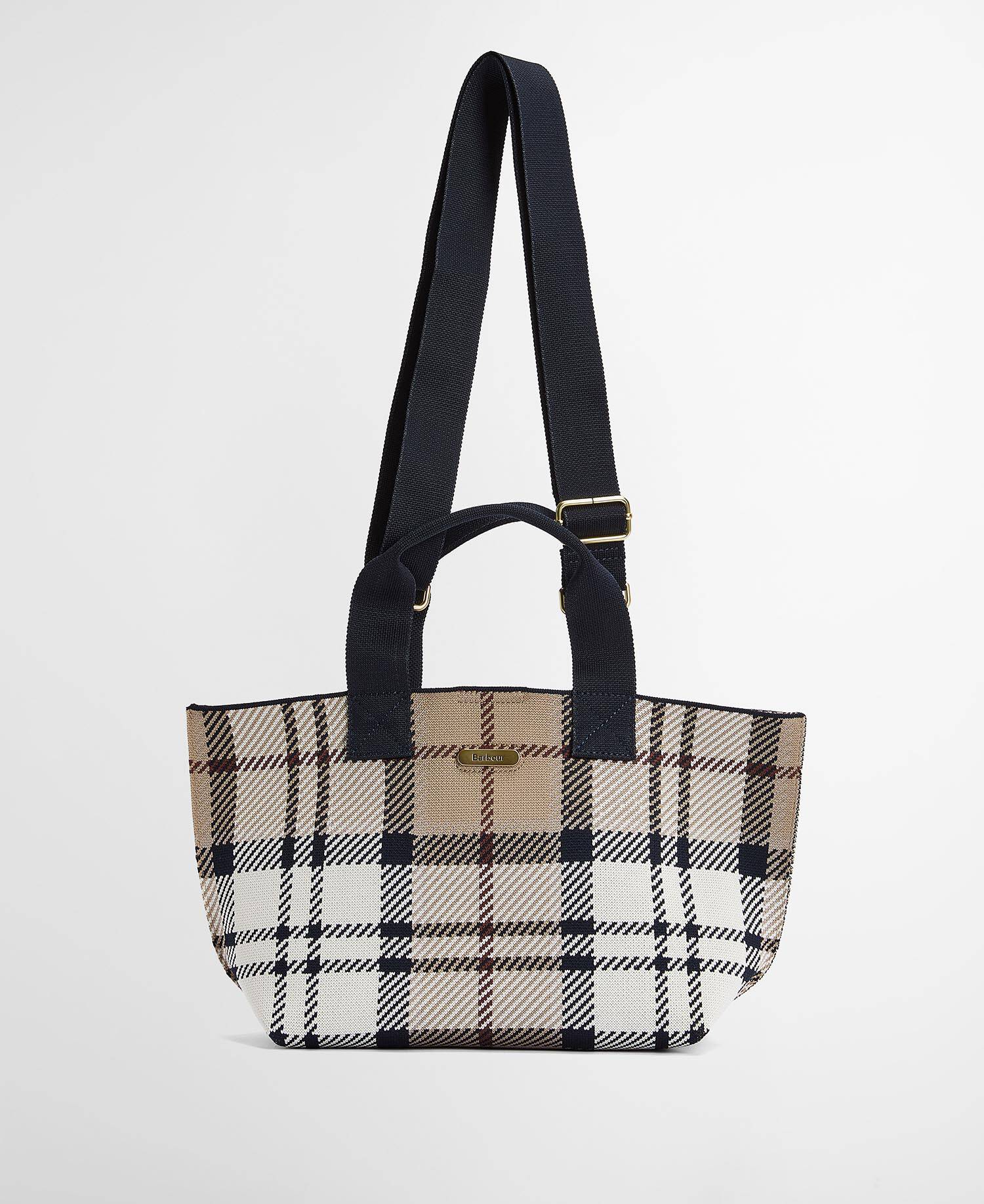 Layla Tartan Mini Tote Bag image number 3