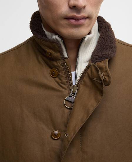 Mayburn Waxed Jacket Sand