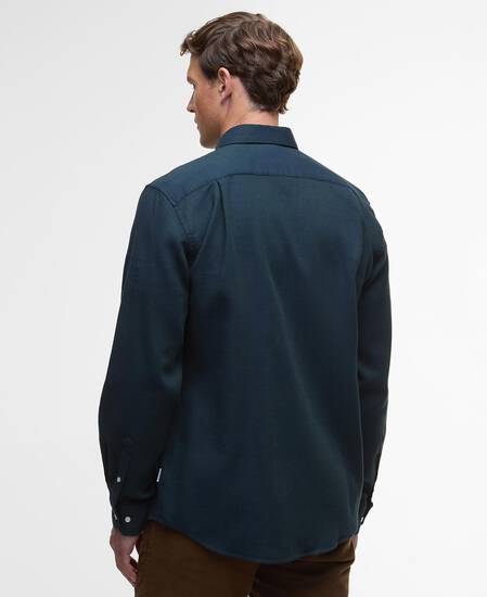 Tamish Regular Long-Sleeved Shirt Navy