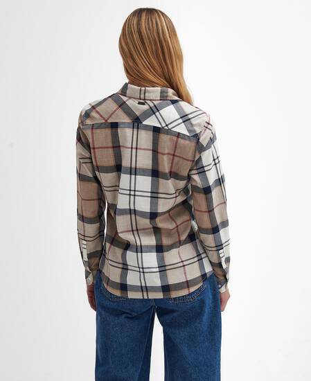 Bredon Regular Long-Sleeved Shirt Hessian Tartan