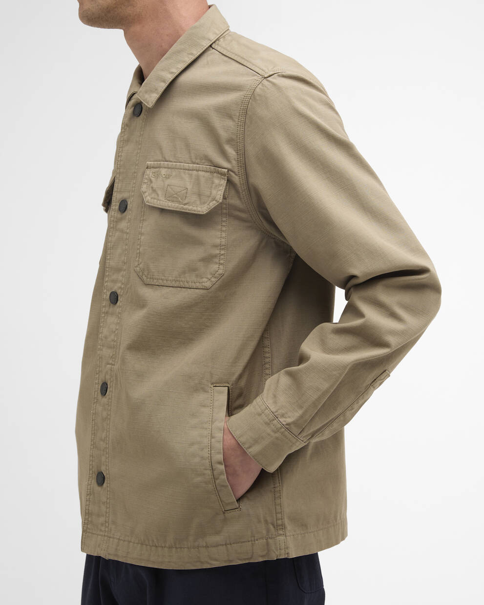 Draftmen Cotton Slub Overshirt