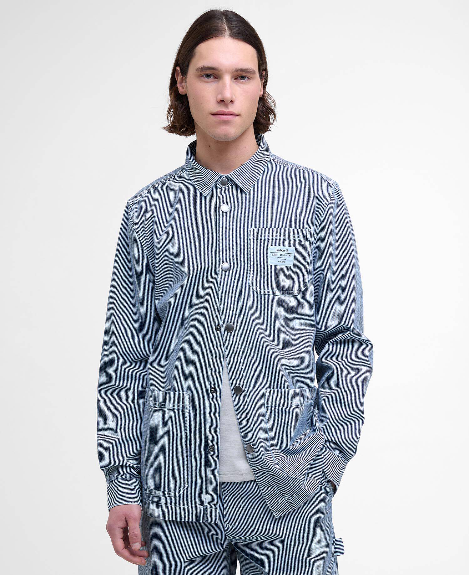 Tindale Striped Overshirt image number 0