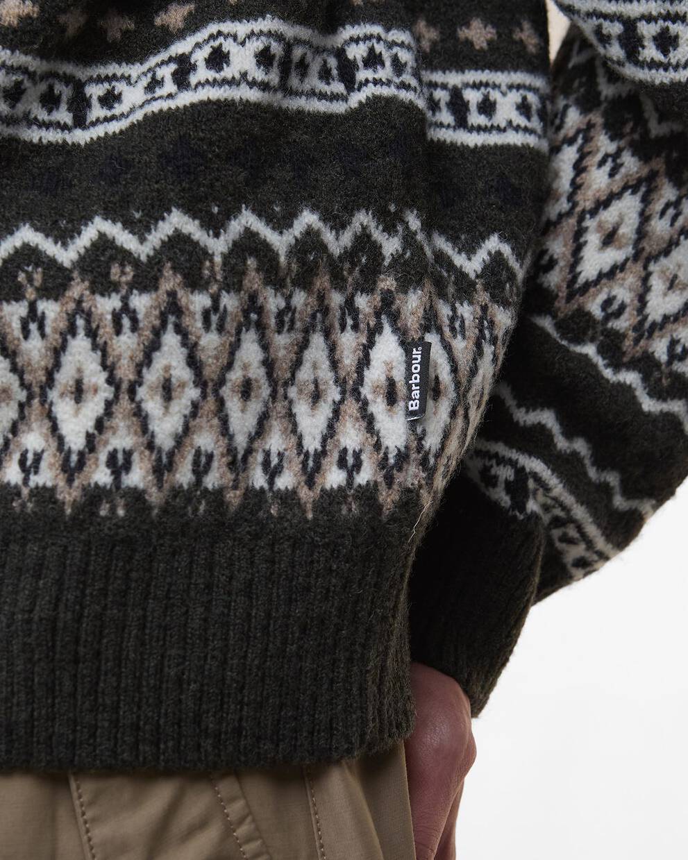 Hase Fair Isle Crew Neck Jumper