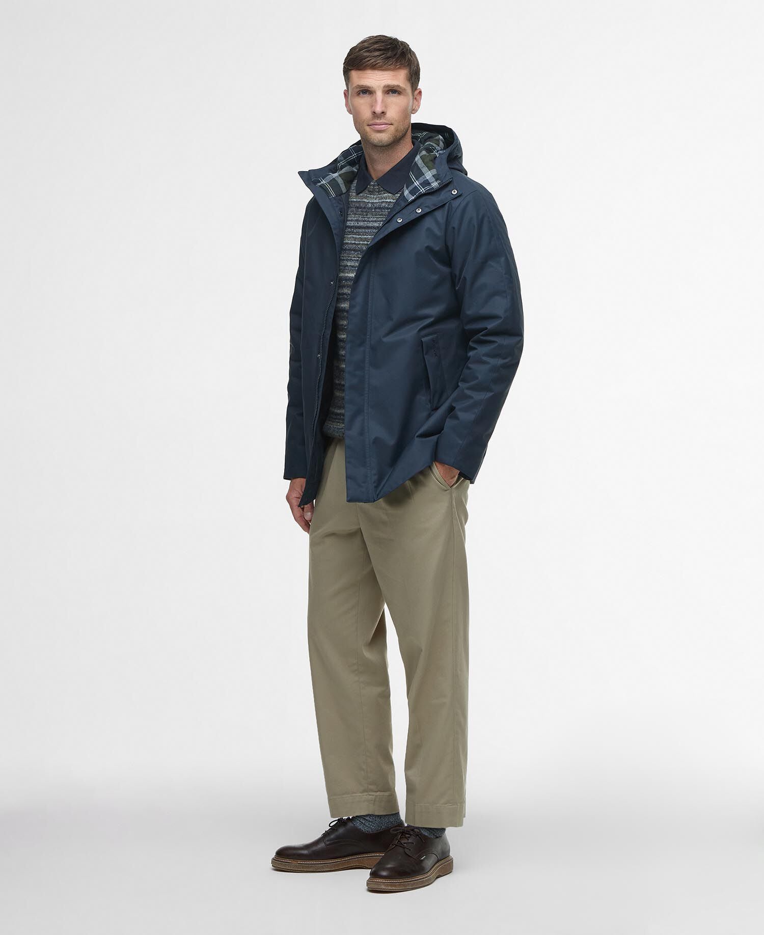 Impermeabile Modern Lorden Navy