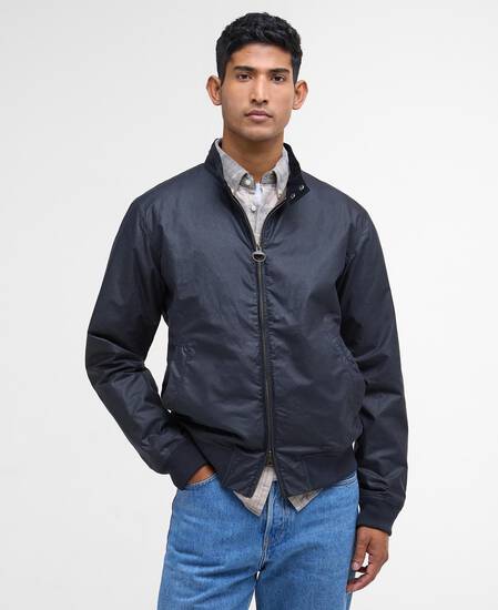 Lightweight Royston Waxed Jacket Royal Navy