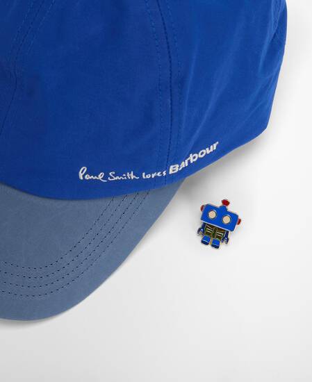 Paul Smith Loves Barbour Cap Royal Blue