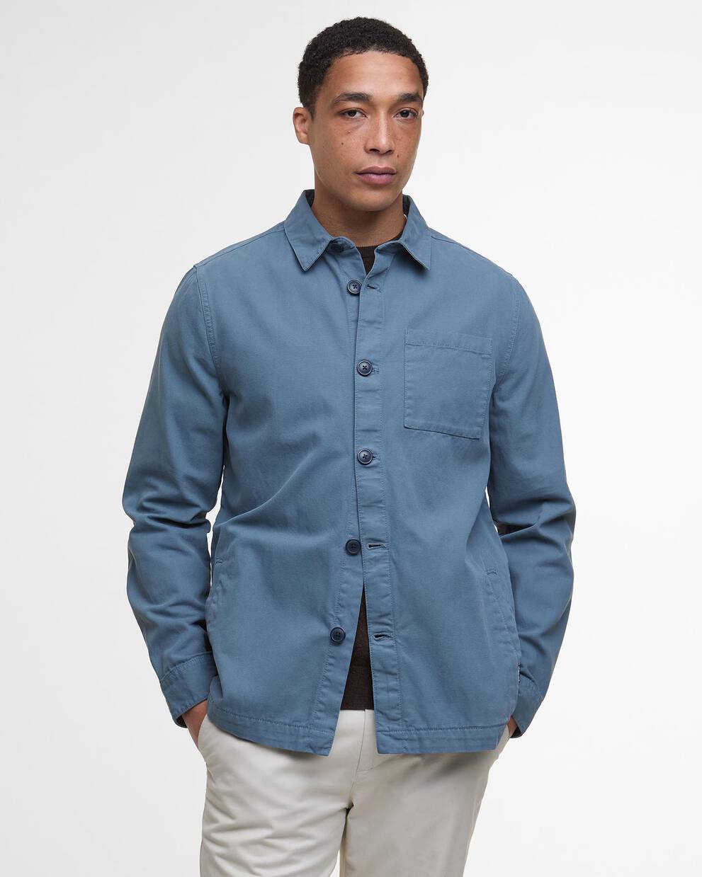 Washed Cotton Overshirt