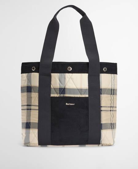 Healy Quilted Tote Bag Dress Indigo
