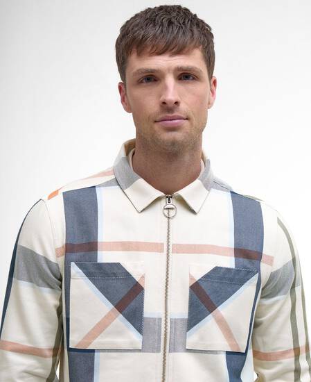 Etterick Overshirt Sea Haze Tartan