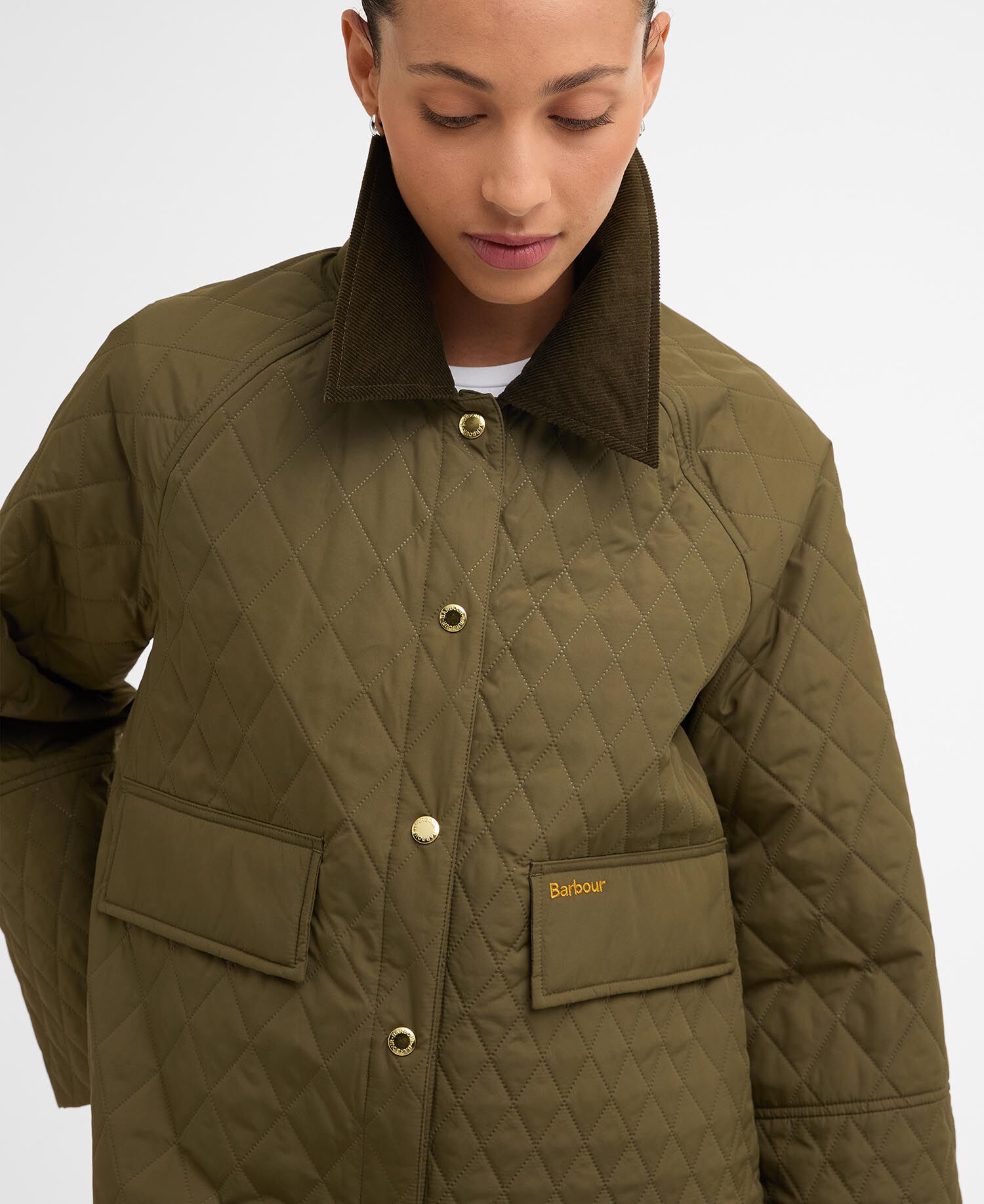 Giacca trapuntata Kirby Ivy Green/Ancient