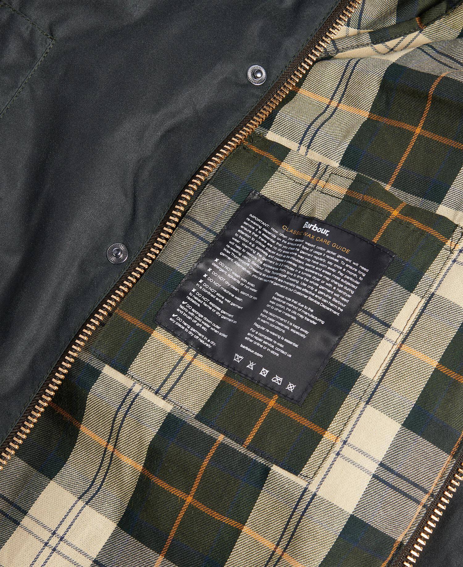 Oversized Beaufort Waxed Jacket image number 7