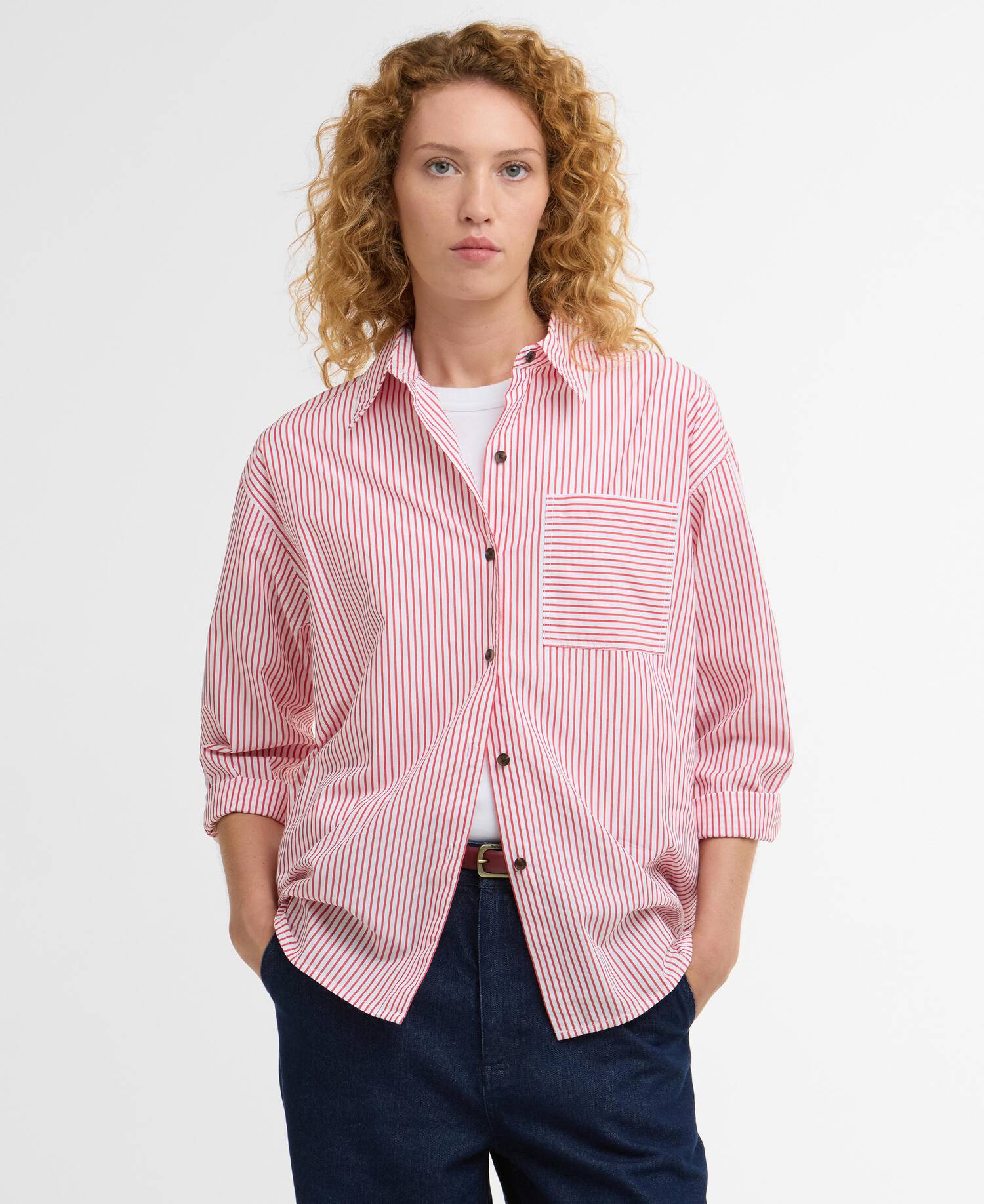 Polly Striped Relaxed Shirt image number 0