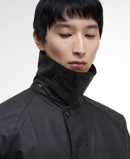 Modified Transport Waxed Jacket Sage