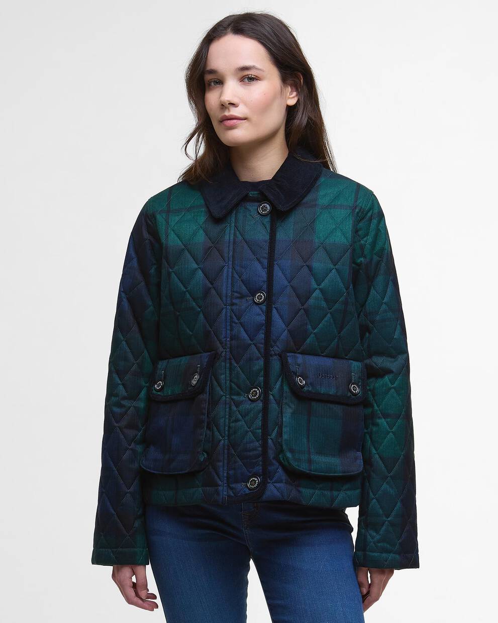 Steppjacke Loudon Tartan