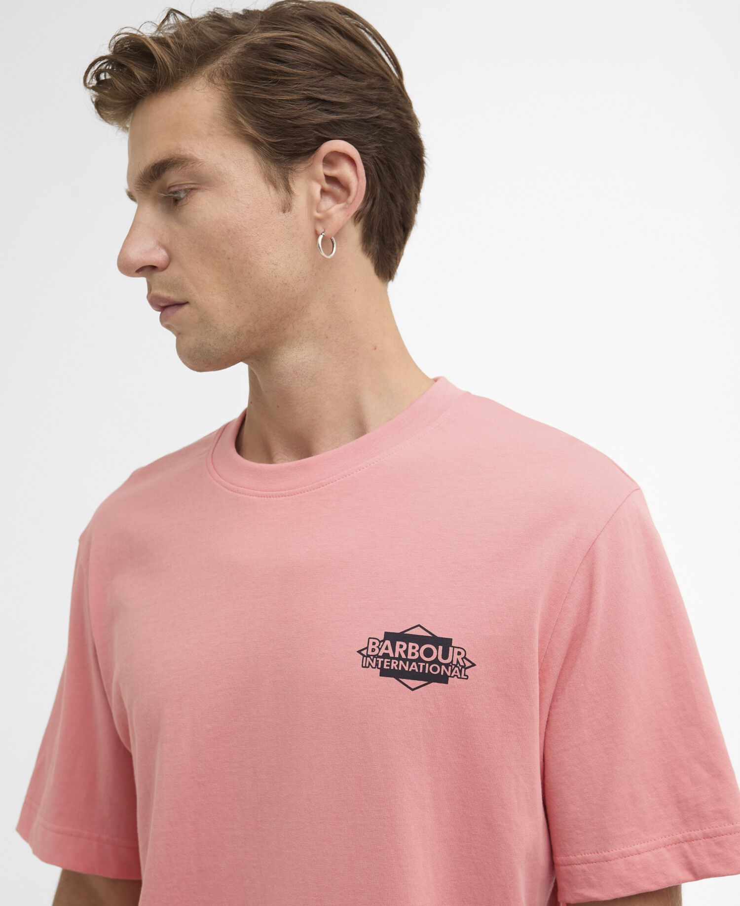 T-shirt con stampa Wilmslow Burnt Coral