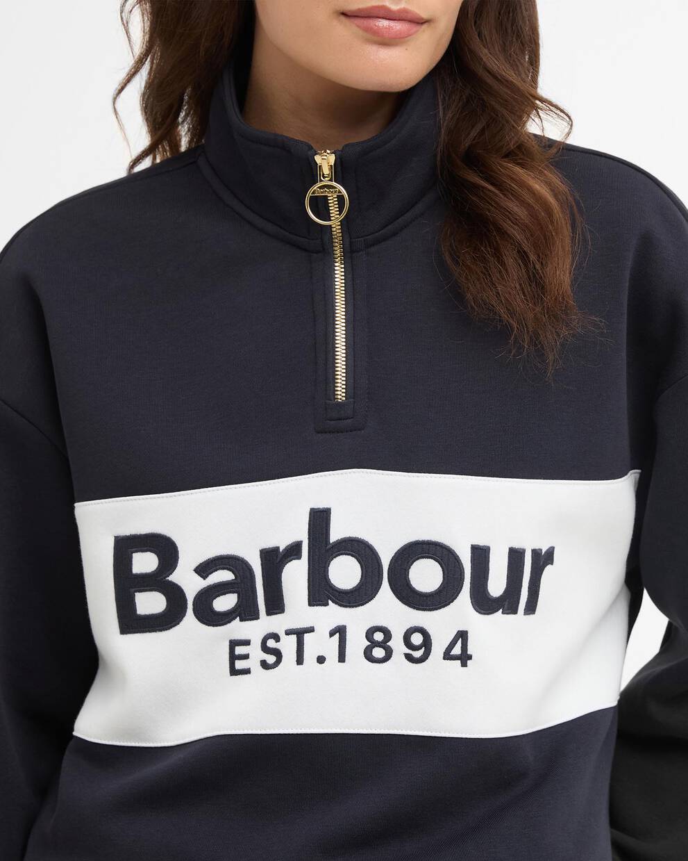 Zaria Quarter-Zip Jumper