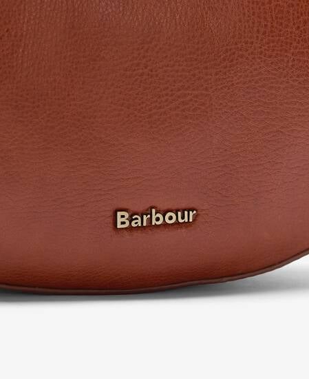 Laire Leather Half-Moon Bag 