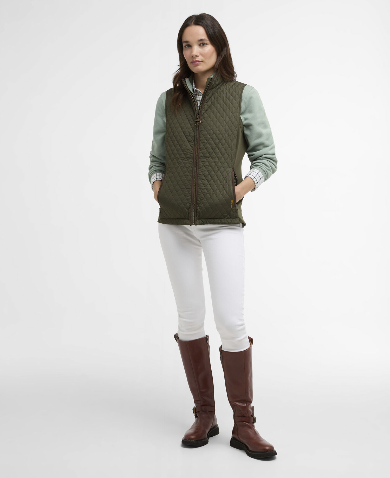 Weste Basswood Olive