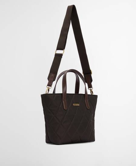 Mini-borsa tote trapuntata Olive