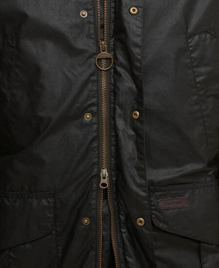 Lightweight Stratford Waxed Jacket Dark Olive