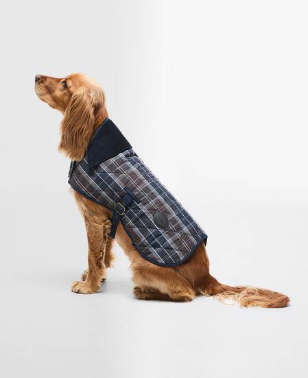 Tartan Dog Coat Midnight Oak