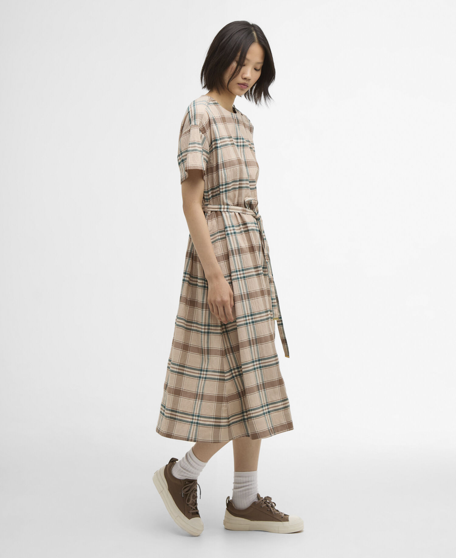 Gwen Midi Dress Archive Tartan