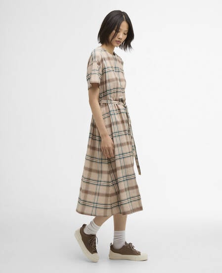 Gwen Midi Dress Archive Tartan