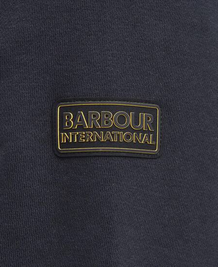Outline Half-Zip Sweatshirt Classic Black
