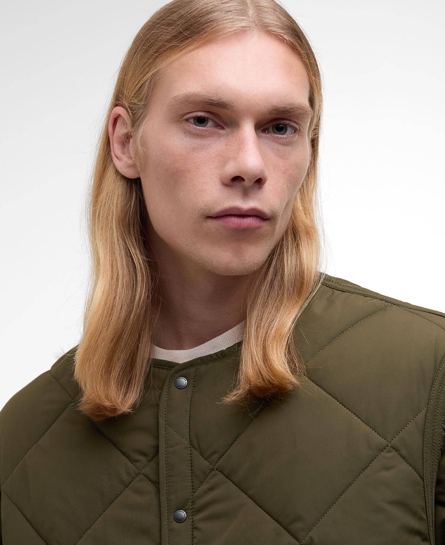 Giacca trapuntata Barbour x Kaptain Sunshine Khaki Brown image number 3