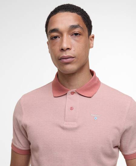 Essential Sports Mix Short-Sleeved Polo Shirt Earth Pink Essential Sports Mix Short-Sleeved Polo Shirt Earth Pink