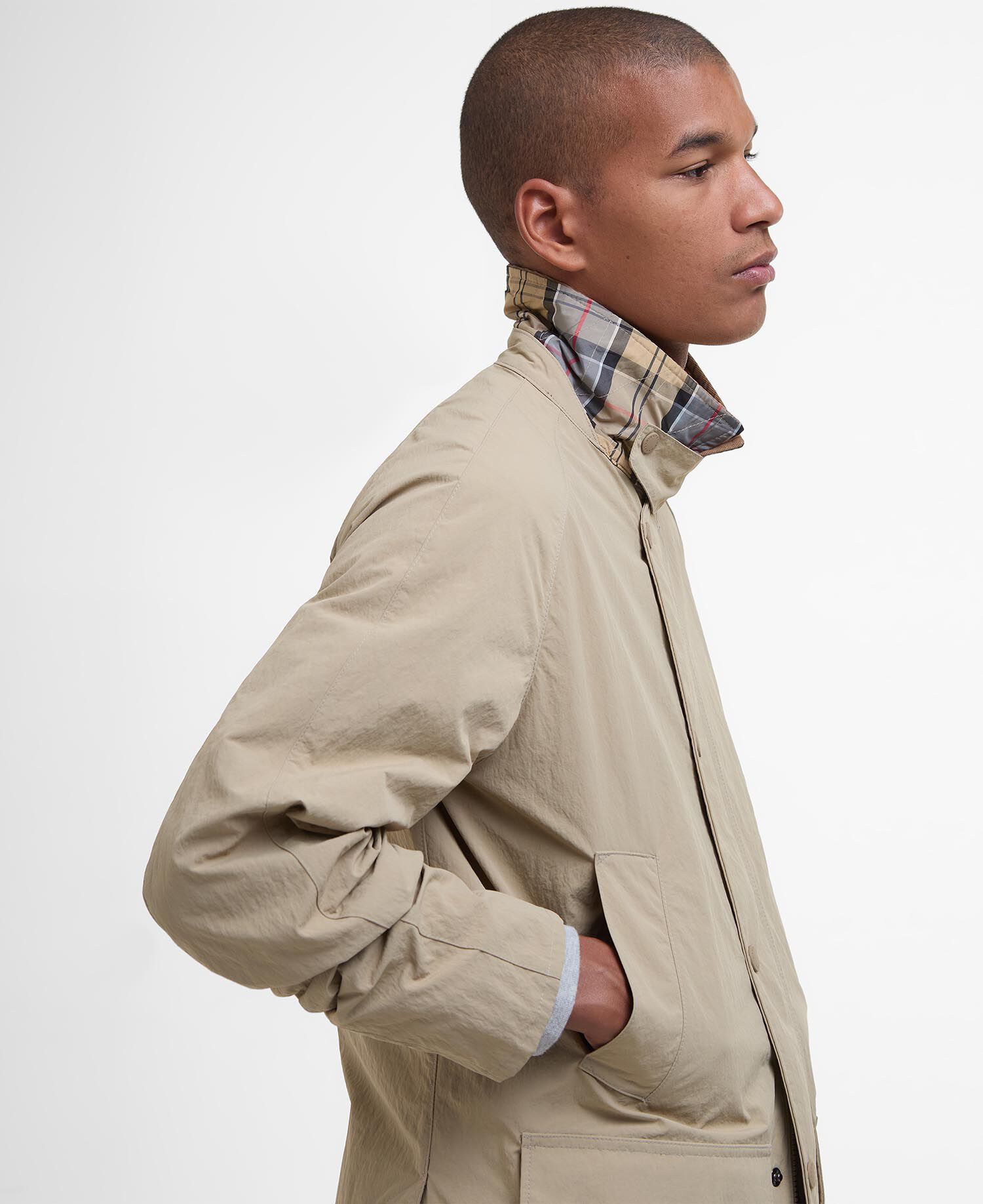 Ashby Showerproof Jacket Washed Stone