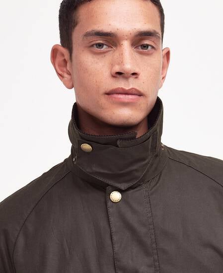 Ashby Waxed Jacket Olive