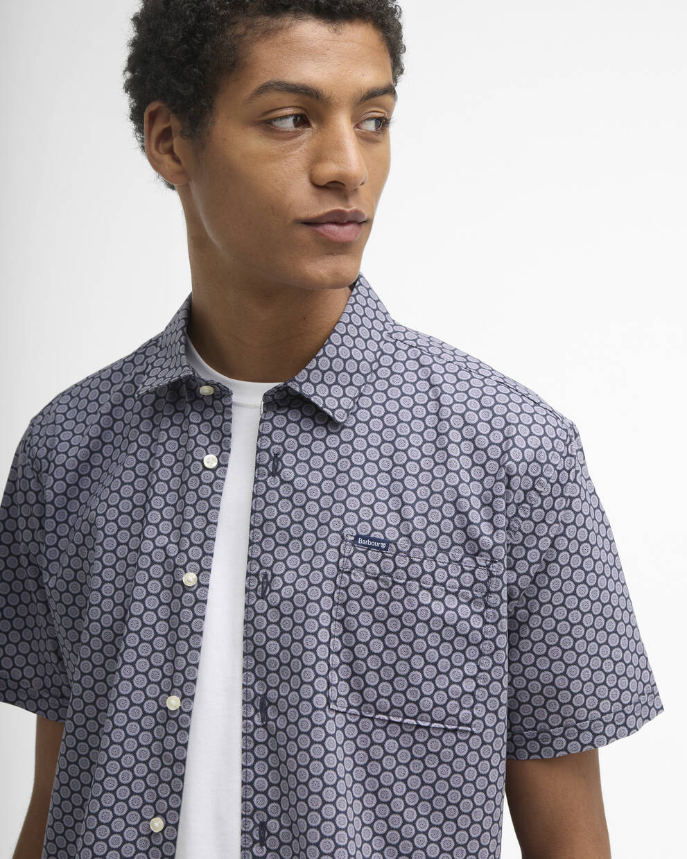 Appledore Printed Regular Short-Sleeved Shirt