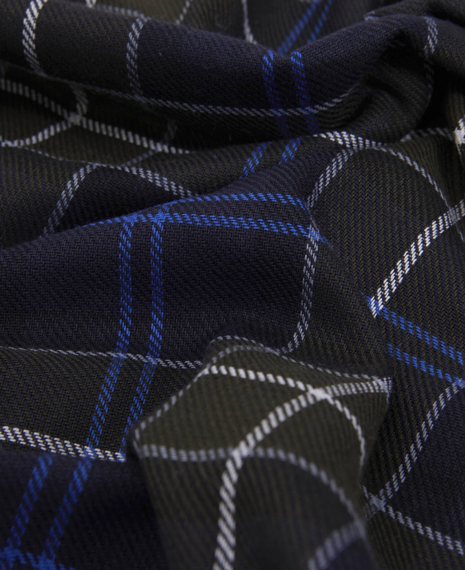 Barbour x ARKET Fairgame Waxed Head Scarf Sage image number 2