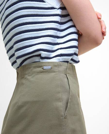 Cary Mini Skirt Dusky Green