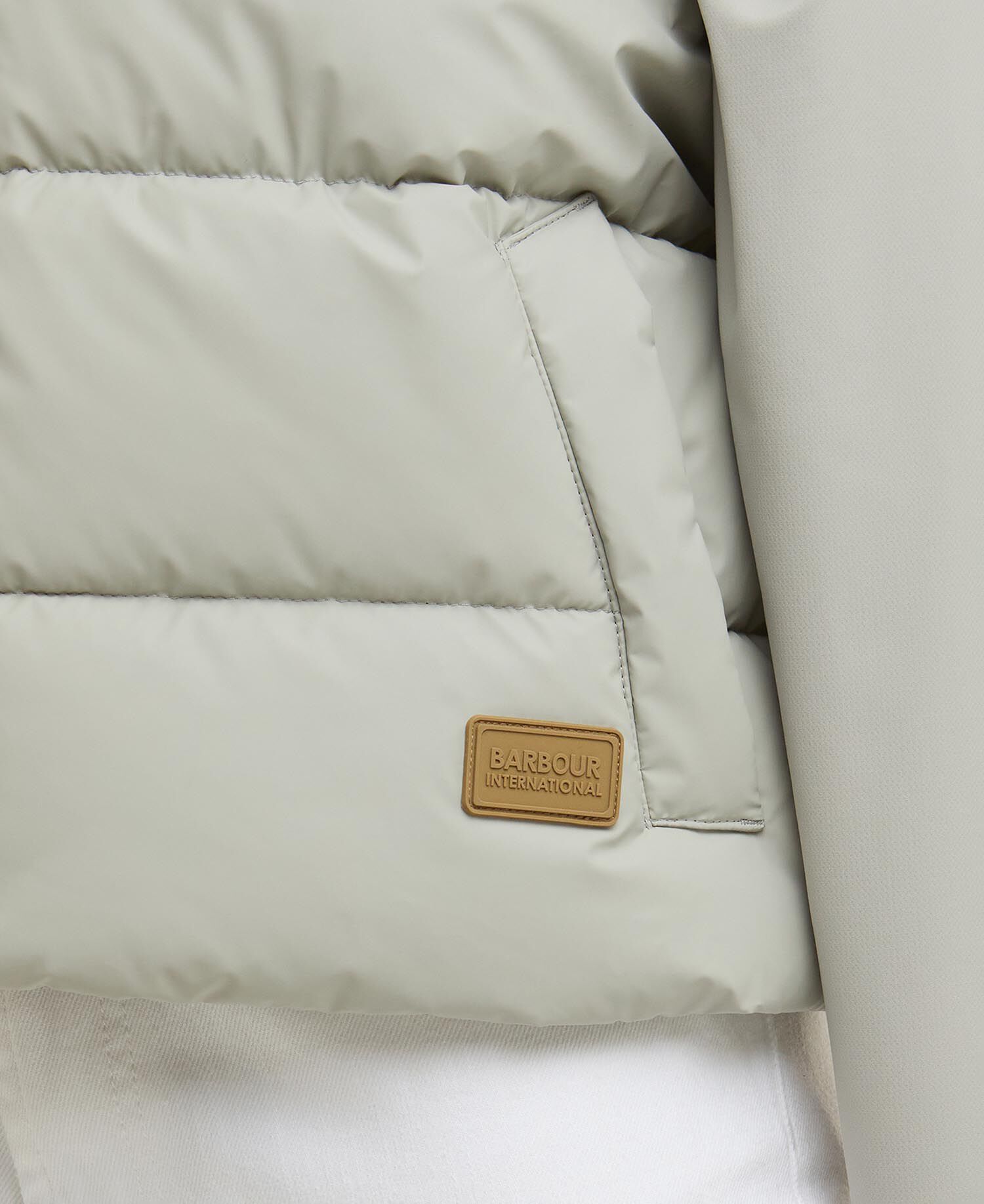 Phoenix Quilted Sweat Glacier Grey