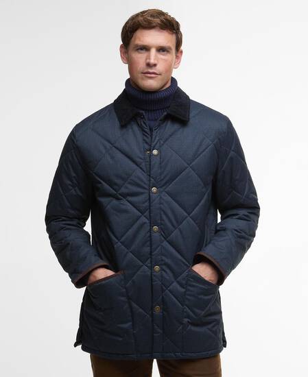 Winter Country Liddesdale Quilted Jacket Navy