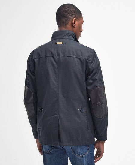 Ogston Waxed Jacket Classic Navy