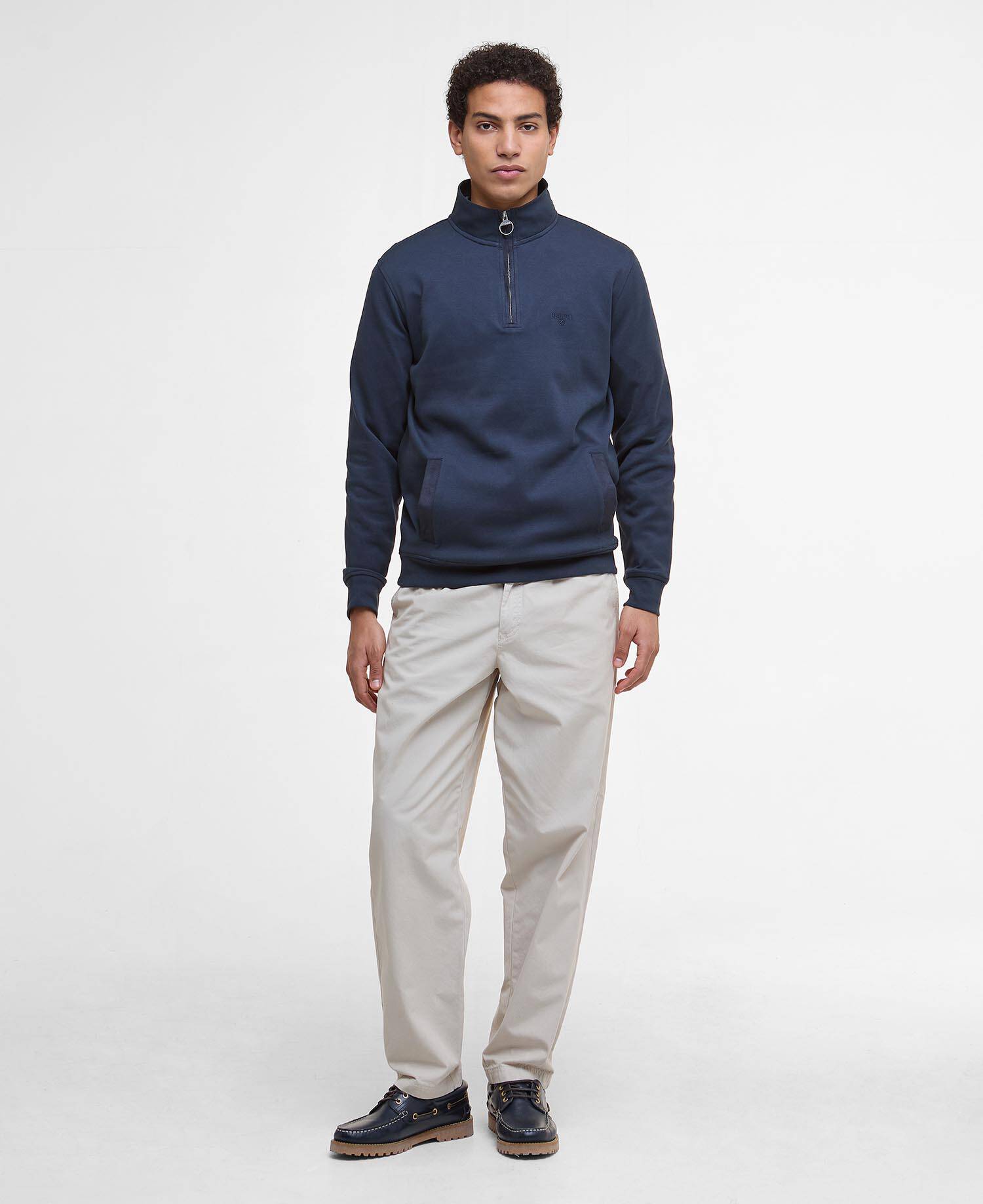 Lambeth Interlock Half-Zip Sweatshirt image number 1