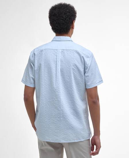 Treeland Short-Sleeved Shirt Bleached Blue