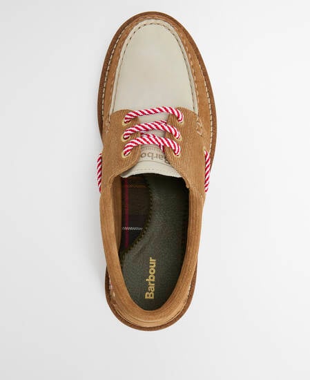 Darras Boat Shoes Beige/Mist