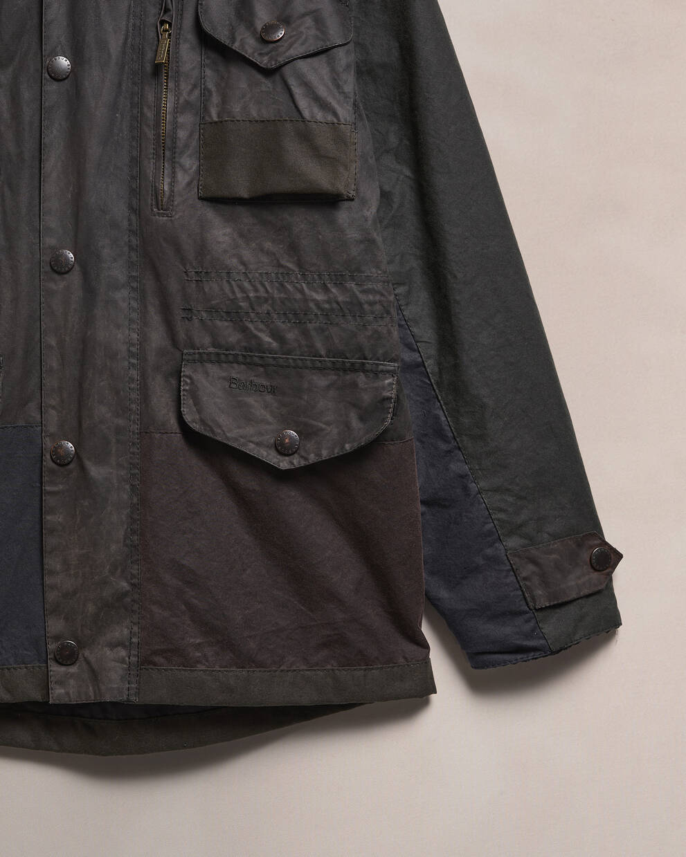 Barbour Re-Loved Men's Sapper Waxed Jacket