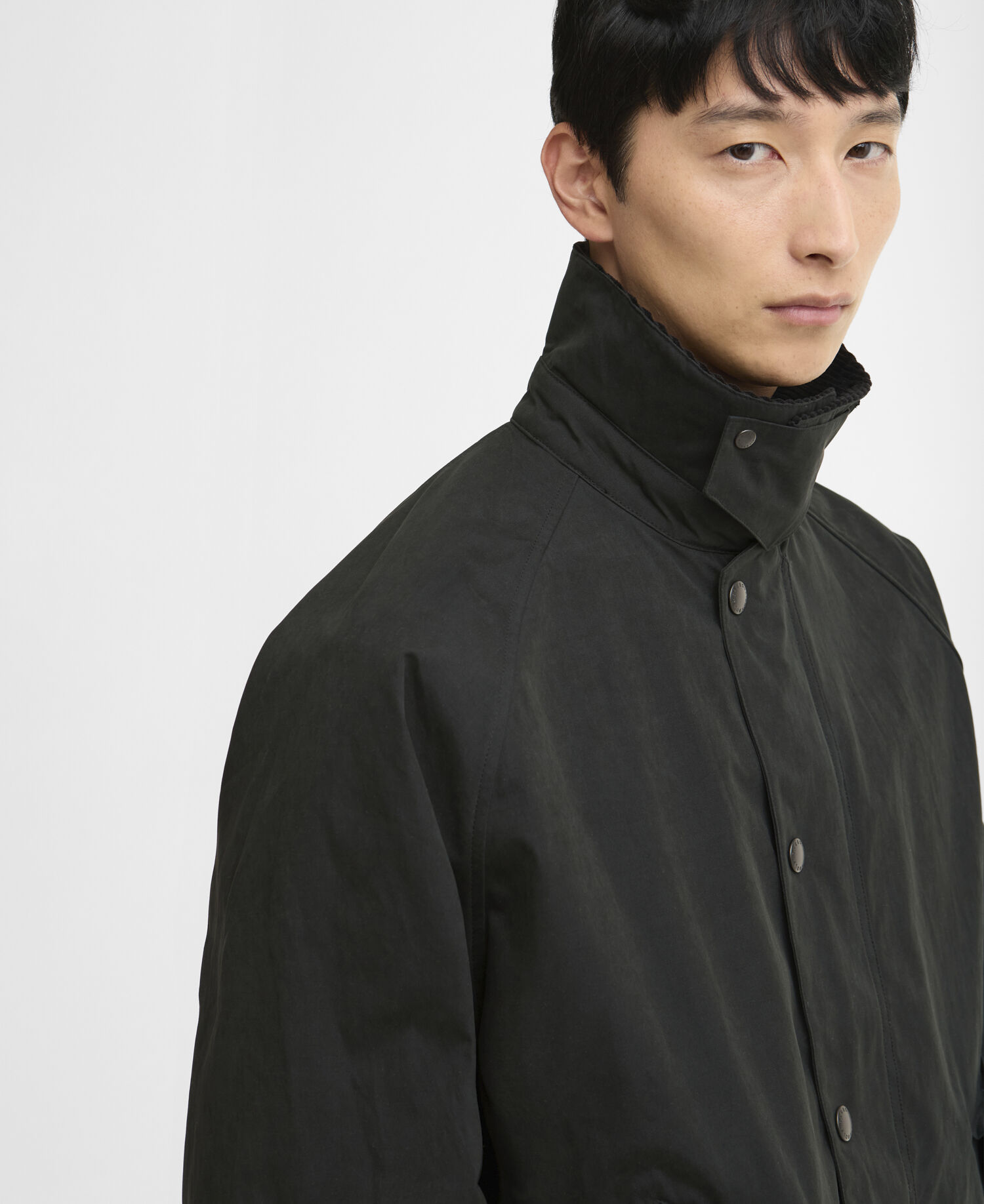 Transporter Oversized Casual Jacket Black