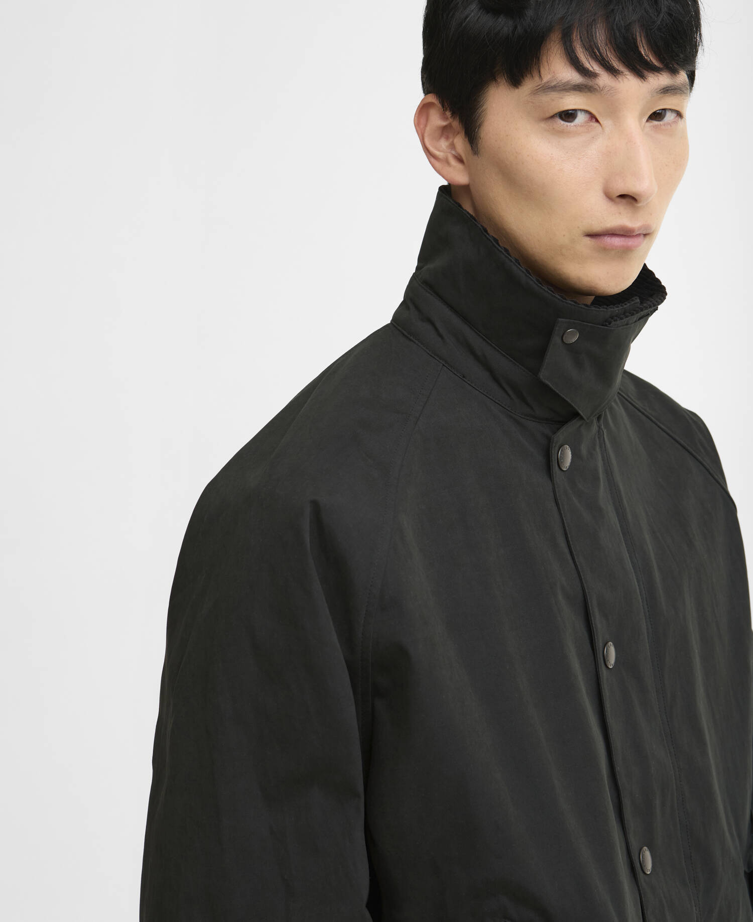 Transporter Oversized Casual Jacket Black image number 3