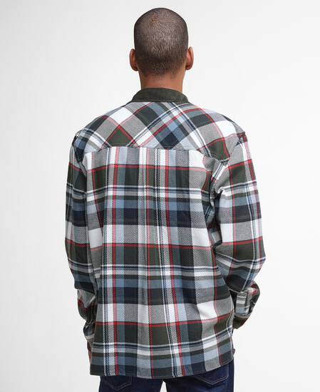 Grasmoor Relaxed Long-Sleeved Shirt Olive