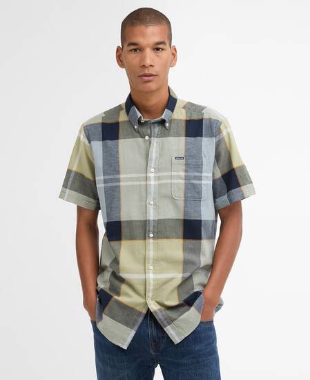 Doughill Regular Short-Sleeved Shirt Highland Loch Tartan