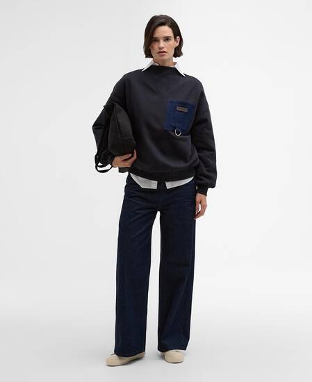 Saima Sweatshirt Dark Navy