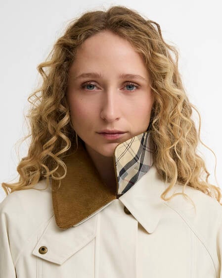 Cropped Beadnell Casual Jacket Light Pearl/Dress/Beige